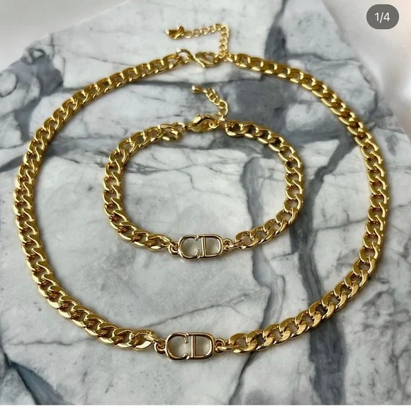 NWT designer inspired choker necklace sterling silver non fading weekend price - Picture 9 of 9